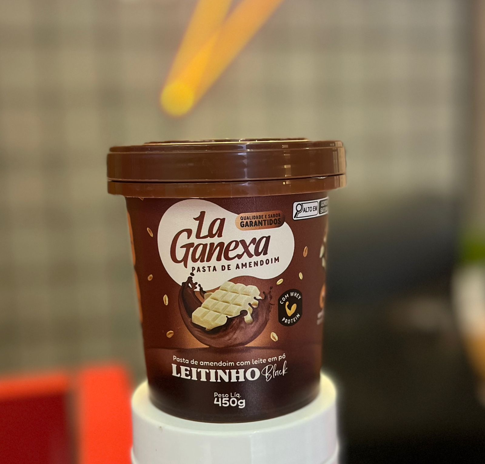 La ganexa - pasta de amendoim com leite em pó - Imagem 2