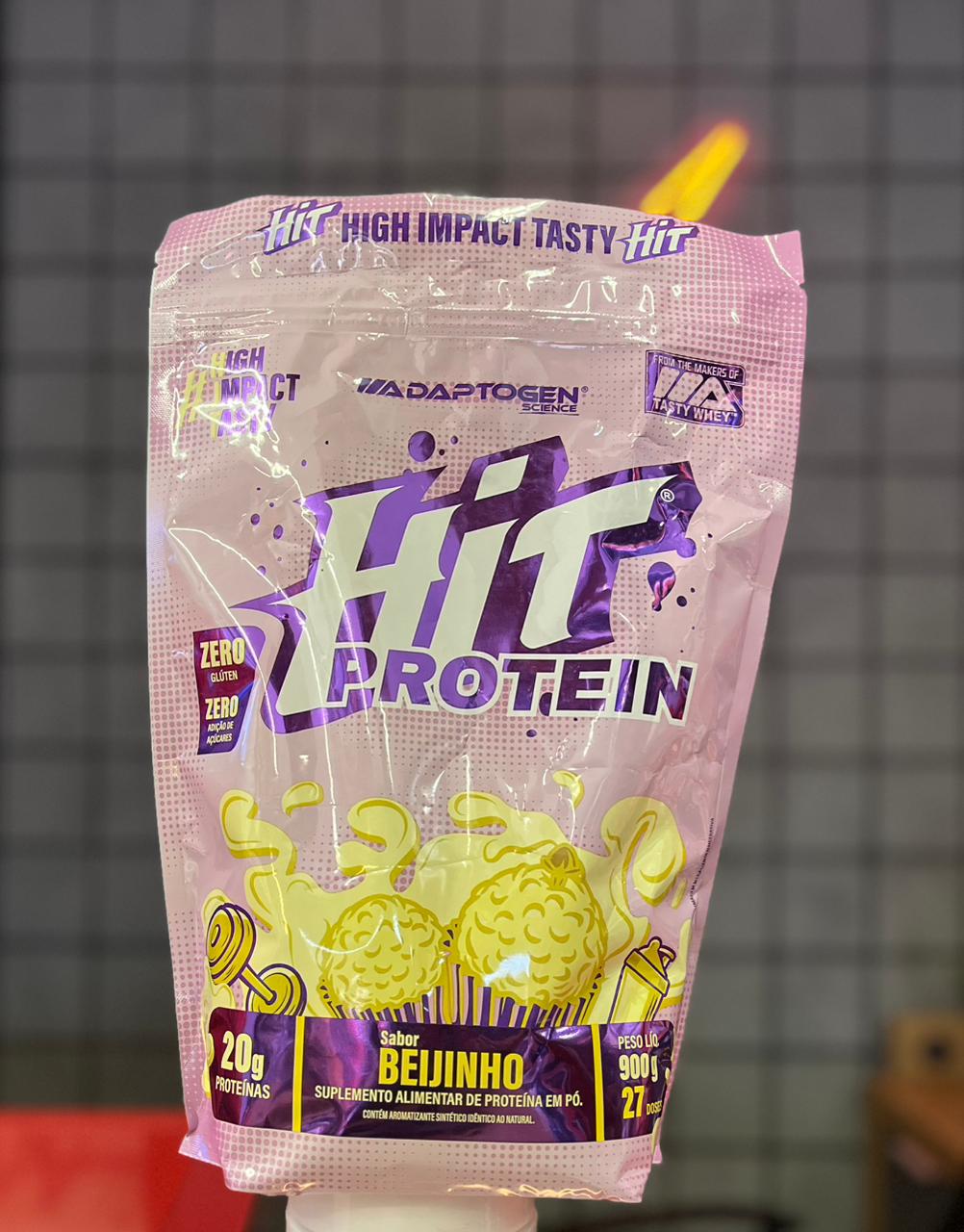 Whey Hit Protein Adaptogen 900g - Refil - Imagem 3