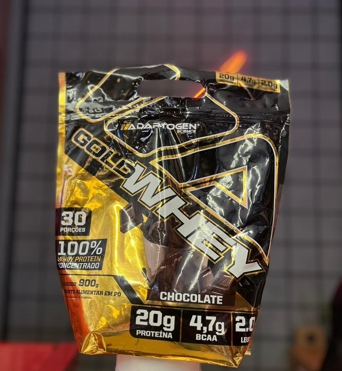 Gold Whey Adaptpgem 900g - Refil - Imagem 4