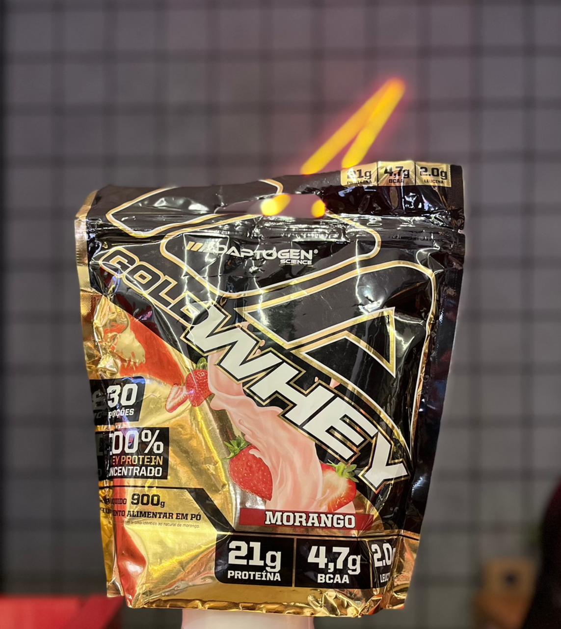Gold Whey Adaptpgem 900g - Refil - Imagem 2