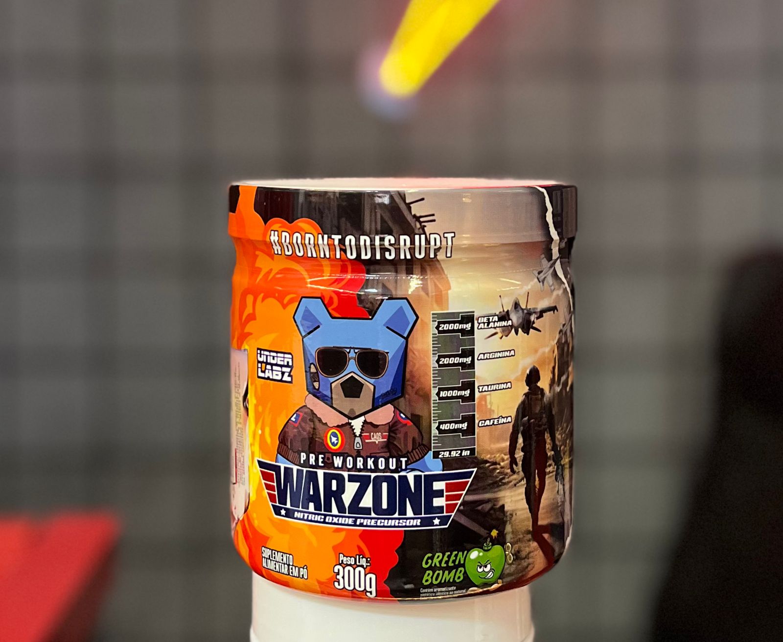 Pré Treino Warzone 300g - Imagem 3