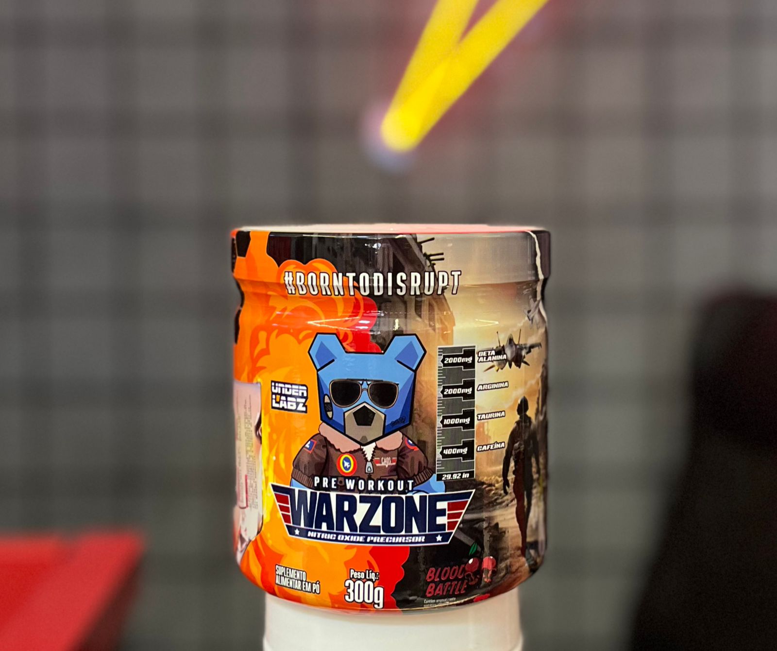 Pré Treino Warzone 300g - Imagem 2